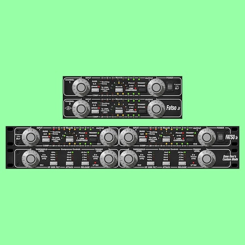 Universal Audio「Empirical Labs FATSO Tape Simulator」テープサチュレーションと4種類のコンプレッションで音に厚み・温かみ・パンチを加えるプラグイン｜DTMプラグインセール