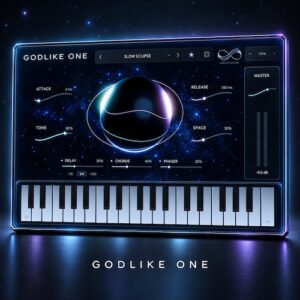 Godlike Loops「GODLIKE ONE」39種類の音色を収録した無料ソフト音源！Trap・Hip-Hop向けのKeys・Bells・Leads・Padsを搭載｜DTMプラグインセール