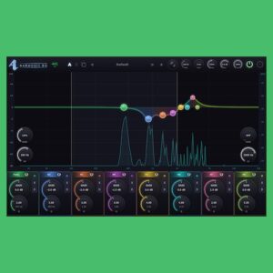 Aeons Light「Harmonic EQ」音程の変化に合わせてEQがリアルタイムに追従！8つのバンドで倍音を調整できる無料ハーモニックEQ｜DTMプラグインセール