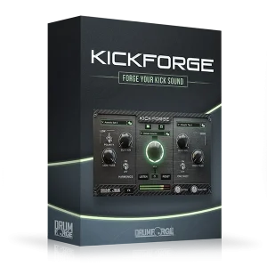 Drumforge「Kickforge」2,900種類以上のキックドラムを作成！EDM・ロック・メタルに対応するドラム音源プラグイン｜DTMプラグインセール