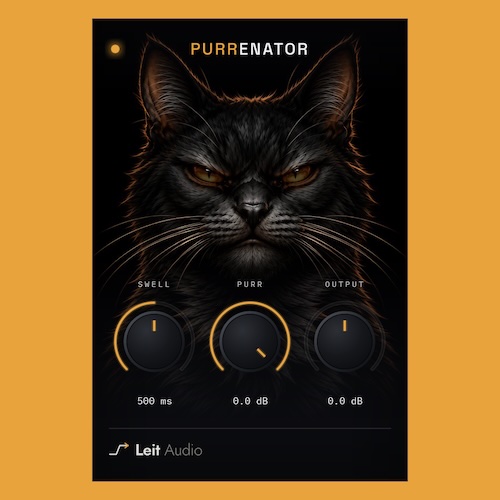 Leit Audio「Purrenator」ギターのロングトーンに温かみのある唸りを追加！チョーキングやビブラートに追従する無料エフェクトプラグイン｜DTMプラグインセール