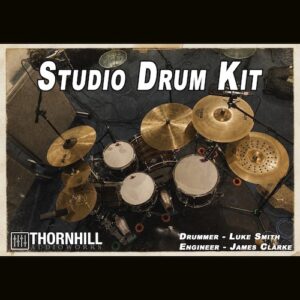 Thornhill AudioWorks「Studio Drum Kit (Multi Mic)」複数のマイク信号を個別に調整！実際のドラム録音を使ってミックスを体験できるKontaktドラム音源｜DTMプラグインセール