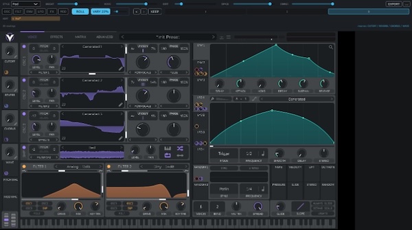 korcankaraokcu「Vital Randomizer」ボタンひとつで新しいシンセ音色を生成！リード・ベース・パーカッションなどのプリセットを自動作成するVital拡張ツール｜DTMプラグインセール
