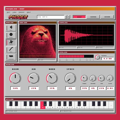 LWNX DSP「PHOQER」アザラシの鳴き声を楽器として演奏できる無料シンセ音源！3種類の声と5種類の発声モードでユニークなサウンドを制作｜DTMプラグインセール