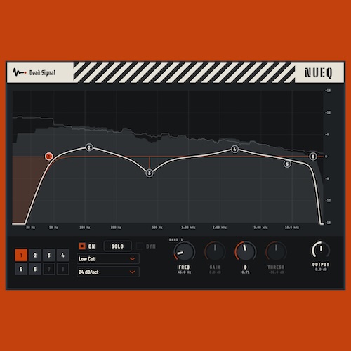 Dead Signal Audio「The Nu series」ダイナミックEQ・コンプレッサー・ノイズゲート・サチュレーターの4種を収録！ヘヴィなサウンド制作向けエフェクト集｜DTMプラグインセール
