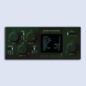 Shada Audio DSP「MATERIA CLIP」アナログA/Dコンバーターの音響特性を再現するニューラルエンジン搭載クリッパー！サチュレーションからマスタリングまで対応｜DTMプラグインセール