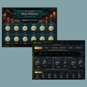 M III D O「New Orleans・Delay Z-Plus」無料の空間系エフェクト2製品！12種類のリバーブ調整機能と6種類のディレイモードを搭載｜DTMプラグインセール