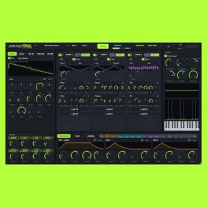 huuba91「Neuroforge」ニューロファンク特有の複雑なベースサウンドをワンクリックで生成！9種類の音色タイプとリサンプリング機能を搭載した無料ソフトシンセ｜DTMプラグインセール