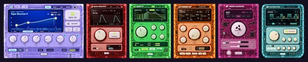 Vivid Fever Dreams「Vivid Fever Dreams plug-in suite」ベースミュージック制作に特化した無料プラグイン6種類！トーキングベース・スクラッチ・リズム加工などを収録｜DTMプラグインセール