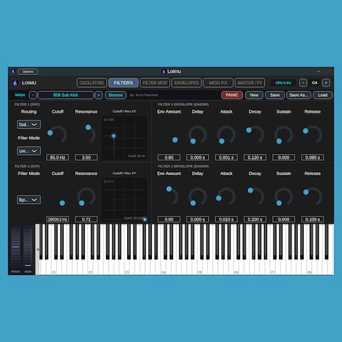 signalsanctum「Loimu VST」温かみのあるアナログサウンドと力強いデジタル音色を融合！シンセウェーブやサイバーパンク向けのシンセ音源｜DTMプラグインセール