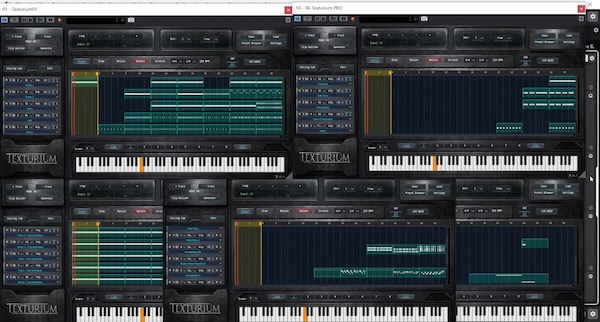 Textursphere「Texturium」複数の楽器を1台のキーボードで演奏!MIDIレイヤーの切り替えやオーケストラアレンジの生成に対応する無料プラグイン|DTMプラグインセール