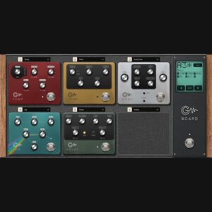 Air-G Audio「Air-G Pedalboard」10種類のギターエフェクトを自由に組み合わせ！6スロット・プリセット・チューナーを搭載した無料ペダルボード｜DTMプラグインセール