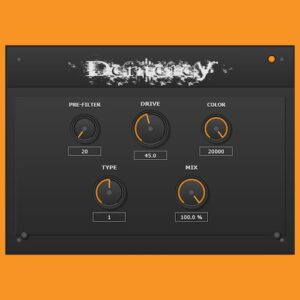 Apantrays「Denterey」3種類の歪みでボーカル・ドラム・ギターの音作りに対応！サチュレーションからヴィンテージファズまで使えるディストーションプラグイン｜DTMプラグインセール