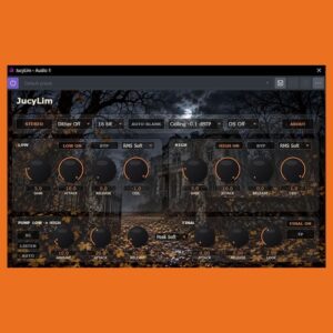 Igor Kolosov「JucyLim」低域と高域を個別にリミッティング！62.5Hzで帯域を分割し、音圧とピークをコントロールする無料マスタリングリミッター｜DTMプラグインセール