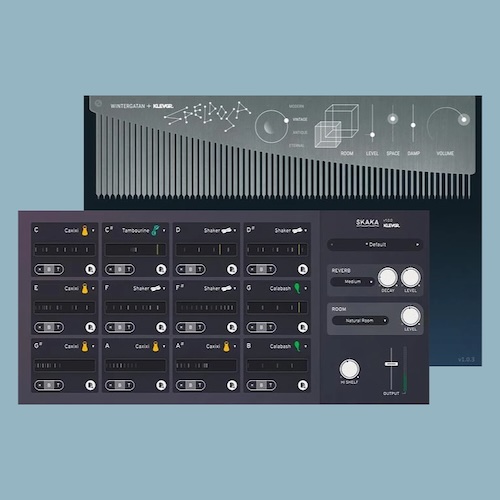 Klevgrand「Skaka & Speldosa Bundle」繊細なオルゴールの旋律と自然なシェイカーリズムを組み合わせ、温かみのあるアコースティックサウンドを制作できる音源バンドル｜DTMプラグインセール
