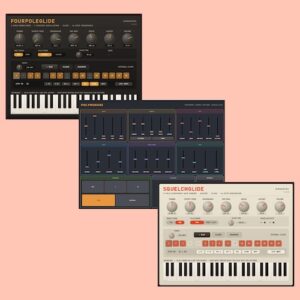 hirokutsu「FourpoleGlide・PolyMusubi・SquelchGlide」3種類の無料シンセサイザー！太いベースから温かいパッド、アシッドサウンドまで対応するVST3プラグイン｜DTMプラグインセール