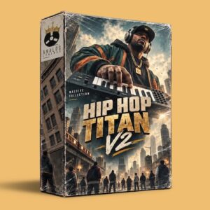 Analog Legends「Hip-Hop Titan MASSIVE WAV Bundle v2」49.2GBの大容量！ブーンバップからトラップまで対応するヒップホップ制作向けサンプルバンドル｜DTMプラグインセール