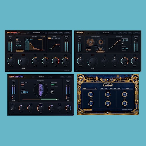 M III D O「Khi-Shan・Tape-Sy・EStereoized・Nile Fx」無料プラグイン4製品！808ベースの歪みからアナログテープの質感、ステレオ拡張、コーラス・ディレイまで幅広く対応｜DTMプラグインセール