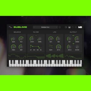 Meat Beats「Sublime」125種類のベースプリセットを収録！ハウスやUKガラージ向けの重低音を作れる無料シンセプラグイン｜DTMプラグインセール
