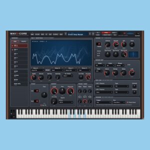 W3PC Audio「WAV3+CORE」6基のオシレーターと330種類以上のプリセットを搭載！トランス系リードからベース、パッドまで制作できる無料シンセ｜DTMプラグインセール