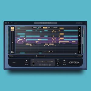 Karanyi Sounds「Voicemax」リアルタイムのピッチ補正と最大4声のハーモニー生成に対応！ボーカル編集までこなす多機能エフェクトプラグイン｜DTMプラグインセール