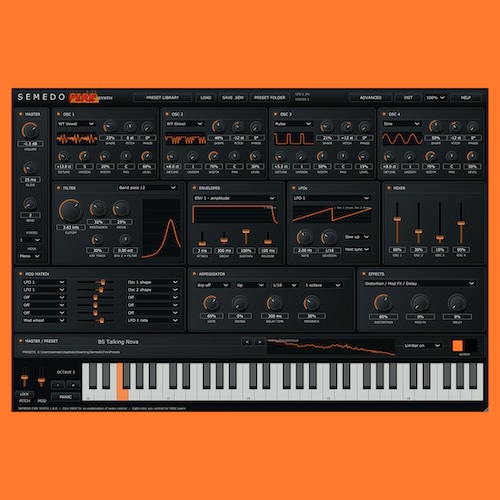 semedo「FIRE synth」538種類のプリセットを収録！EDM・ハウス・ヒップホップ制作に対応する無料シンセサイザー｜DTMプラグインセール