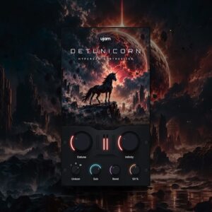 UJAM「DETUNICORN」分厚いHypersawサウンドを手軽に制作！2基のスーパーソーと最大4レイヤーのユニゾンを搭載したシンセプラグイン｜DTMプラグインセール