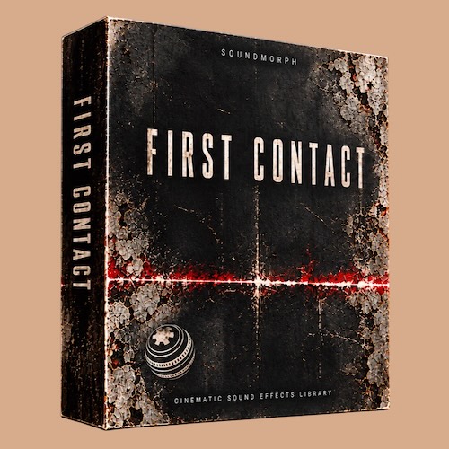SoundMorph「First Contact」SF映画・ゲーム向けのシネマティック効果音100種類以上を収録！インパクト・ライザー・ロボット音などを収録した無料サウンド素材集｜DTMプラグインセール