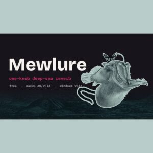 Cat Psychedelia「Mewlure」ノブ1つで残響の長さ・広がり・揺れを調整！36種類のプリセットで深みのある空間を作れるリバーブプラグイン｜DTMプラグインセール