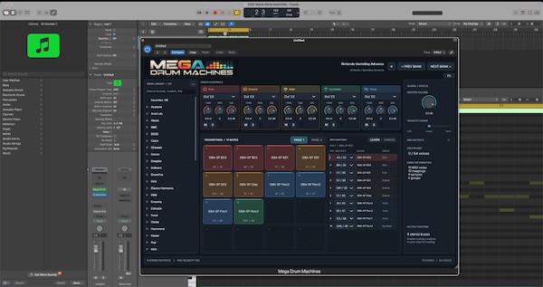 Autodafe「Mega Drum Machines 2」170種類のヴィンテージドラムマシンを収録した無料ドラム音源!音色調整やマルチアウトにも対応|DTMプラグインセール