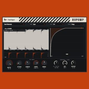 Dead Signal Audio「NuPump」キックに合わせたポンピング効果を手軽に作れる無料サイドチェインプラグイン！4種類の波形とテンポ同期でリズミカルな音量変化を演出｜DTMプラグインセール