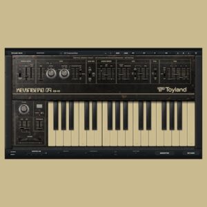 Toyland「KB-09」Roland SH-09を再現した無料アナログシンセ音源！5段階のAGE機能で経年変化による音色の違いも表現｜DTMプラグインセール
