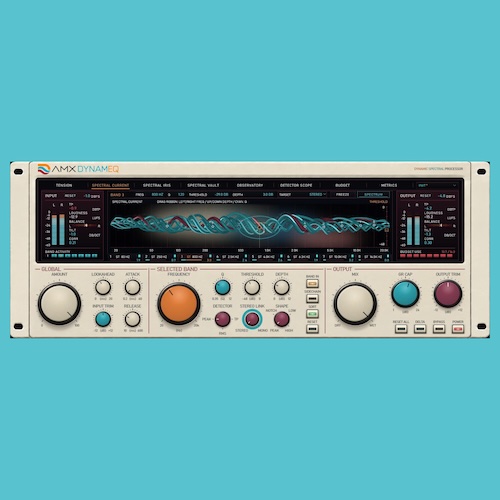 AMXOS「AMX DynamEQ」8つの帯域を個別にコントロール！必要なときだけ周波数を抑え、ミックスやマスタリングの音質調整に活躍する無料ダイナミックEQ
