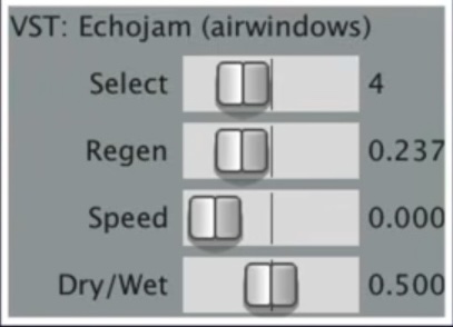 Airwindows「Echojam」256個のエコーが生み出す幻想的な空間！ディレイとリバーブを融合した無料エフェクトプラグイン｜DTMプラグインセール