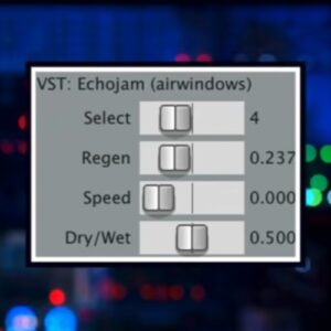 Airwindows「Echojam」256個のエコーが生み出す幻想的な空間！ディレイとリバーブを融合した無料エフェクトプラグイン｜DTMプラグインセール
