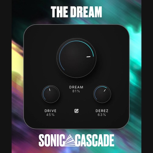 Sonic Cascade「THE DREAM」テープサチュレーション、ピッチの揺れ、ビットクラッシュを組み合わせ、処理順序によって音の質感を変えられる無料エフェクトプラグイン｜DTMプラグインセール