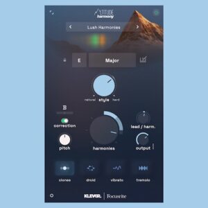 Klevgrand「Altitude Harmony」ボーカルのピッチ補正と最大3声のハーモニー生成を1つで実現！自然な歌声補正から厚みのあるコーラス制作まで対応するプラグイン｜DTMプラグインセール
