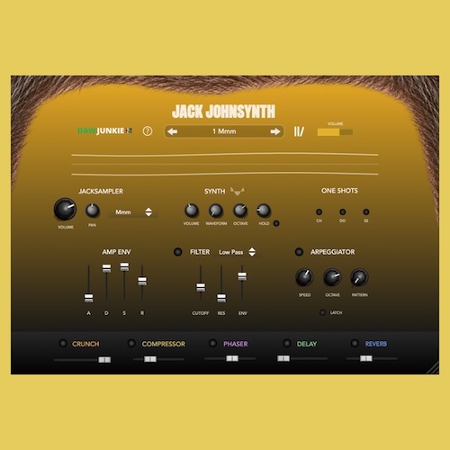 DAWJunkie「Jack Johnsynth」穏やかなボーカルとシンセサウンドを融合！アンビエントやチル系の楽曲制作に活躍する無料ハイブリッドシンセサイザー｜DTMプラグインセール
