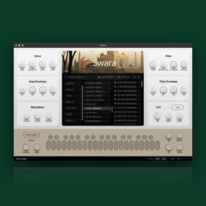 Sonic Nomad「Swara」インド・南アジアの伝統楽器を中心に205種類のサウンドを収録！200種類のMIDIフレーズで民族音楽・映画音楽・Lo-Fi制作に活躍する音源｜DTMプラグインセール