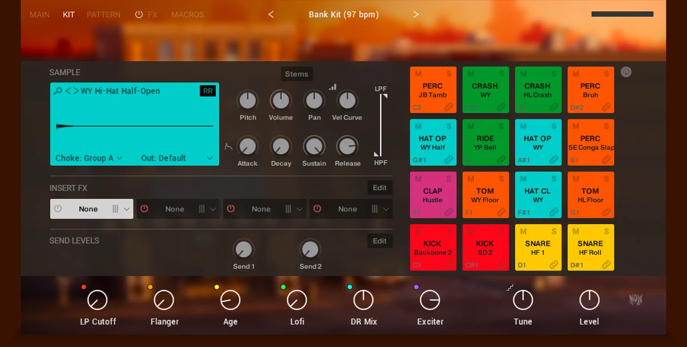 Native Instruments「Empire Breaks」90年代ヒップホップのドラムサウンドを再現!30種類のキットと480種類のMIDIパターンを収録したKontakt音源|DTMプラグインセール