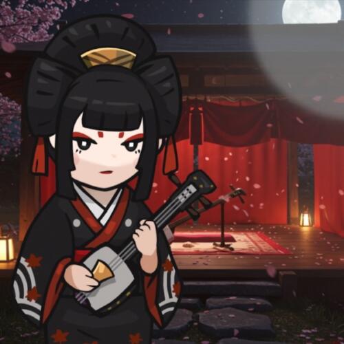 No blade is needed—just one sacred note, and all falls silent