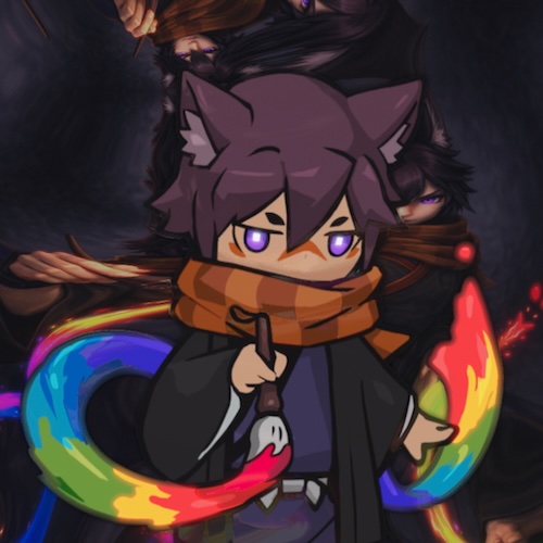 Rainbow Brush Sky Cipher